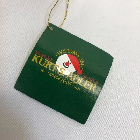 5/$20 kurt adler set of 2‎ ballerina bear ornament - Picture 2 of 4